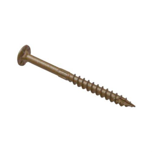 Simpson 0.160 x 4" Strong-Drive SDWS FRAMING Screw Quik Guard, Tan