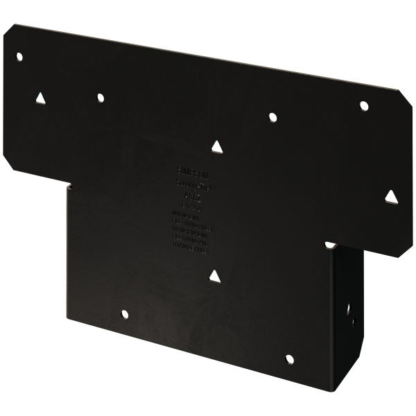 Simpson 6X Adjustable Post Cap ZMAX Black Powder-Coated AC6PC