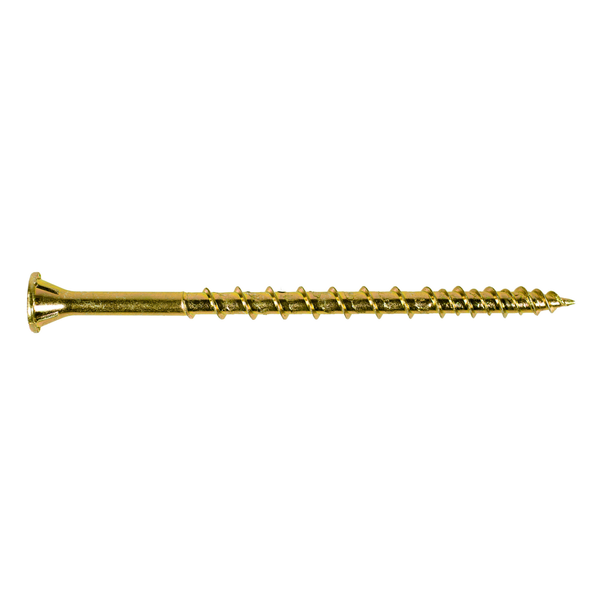 Simpson Collated #9 x 3" WSV SUBFLOOR Screw, Yellow-Zinc