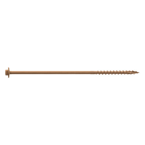 Simpson 0.195 x 8" Strong-Drive SDWH TIMBER-HEX Screw Double Barrier Coating