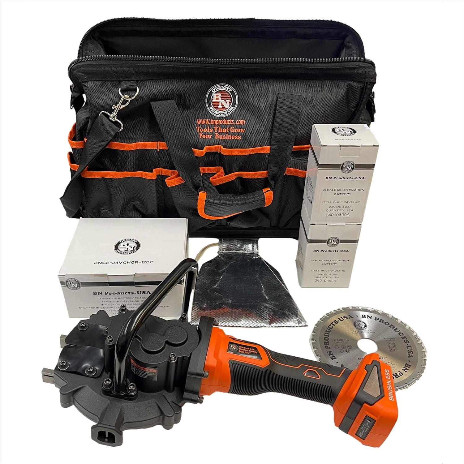 BN Cordless Rebar Saw 24V - Cuts Up to