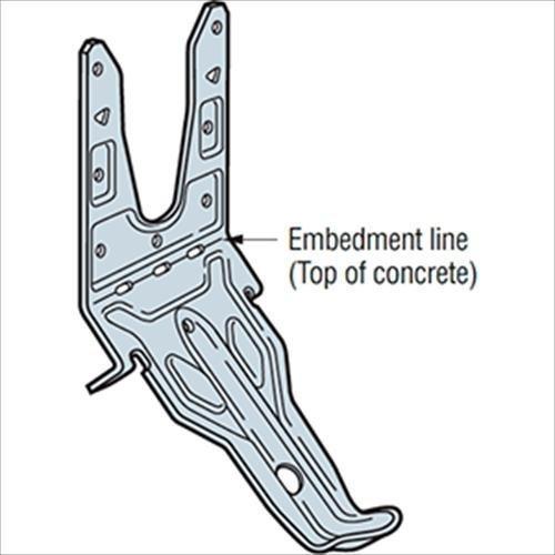 Simpson MASAP Mudsill Anchor For Panelized Forms