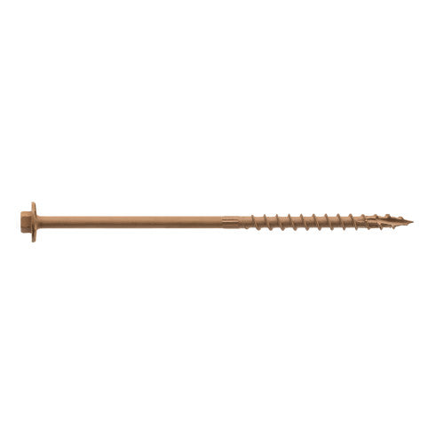 Simpson 0.195 x 6" Strong-Drive SDWH TIMBER-HEX Screw Double Barrier Coating