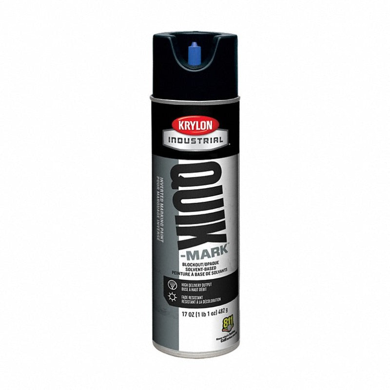Solvent-Based Inverted Marking Paint, Flat, Black
