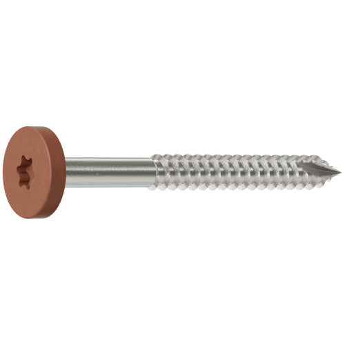 #8 x 1 3/4 Tan 03 Composite Fascia Screws, Stainless Steel