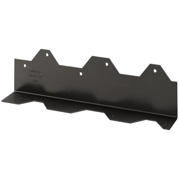 Simpson 9" Reinforcing L Angle 16-Ga ZMAX Black Powder-Coated L90PC