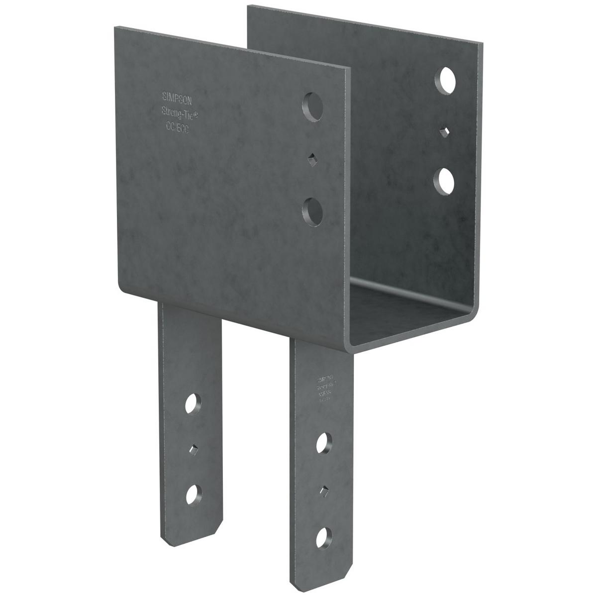 Simpson ECC5 1/4-6HDG End Column Cap 5-1/8" Beam, 6X Post HDG