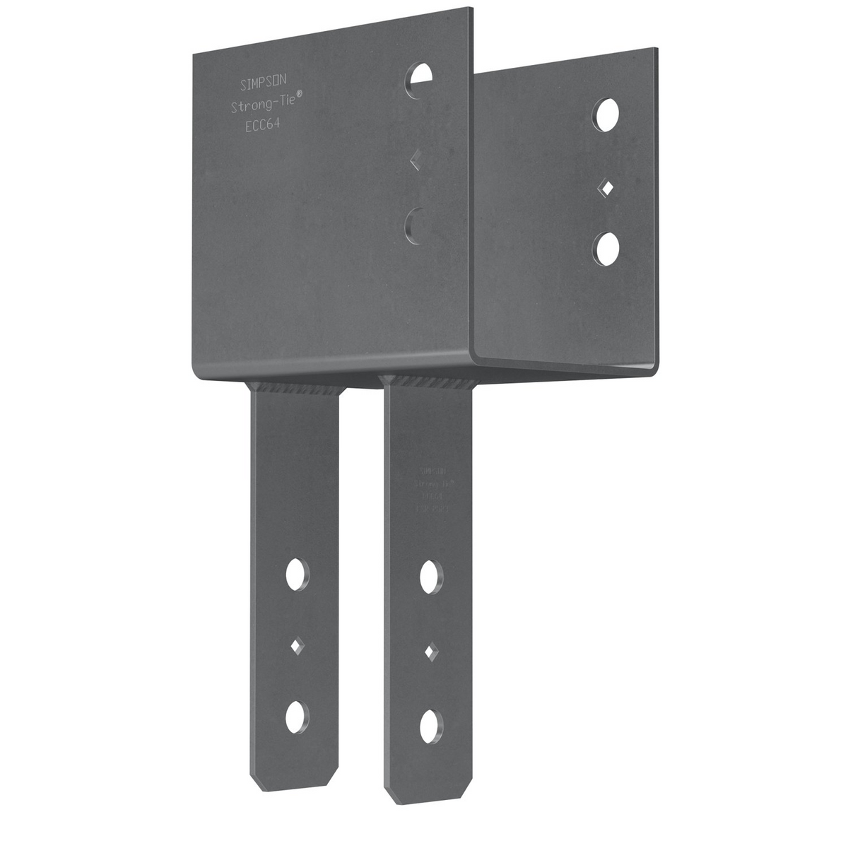 Simpson ECC64HDG End Column Cap 6X Beam, 4X Post HDG