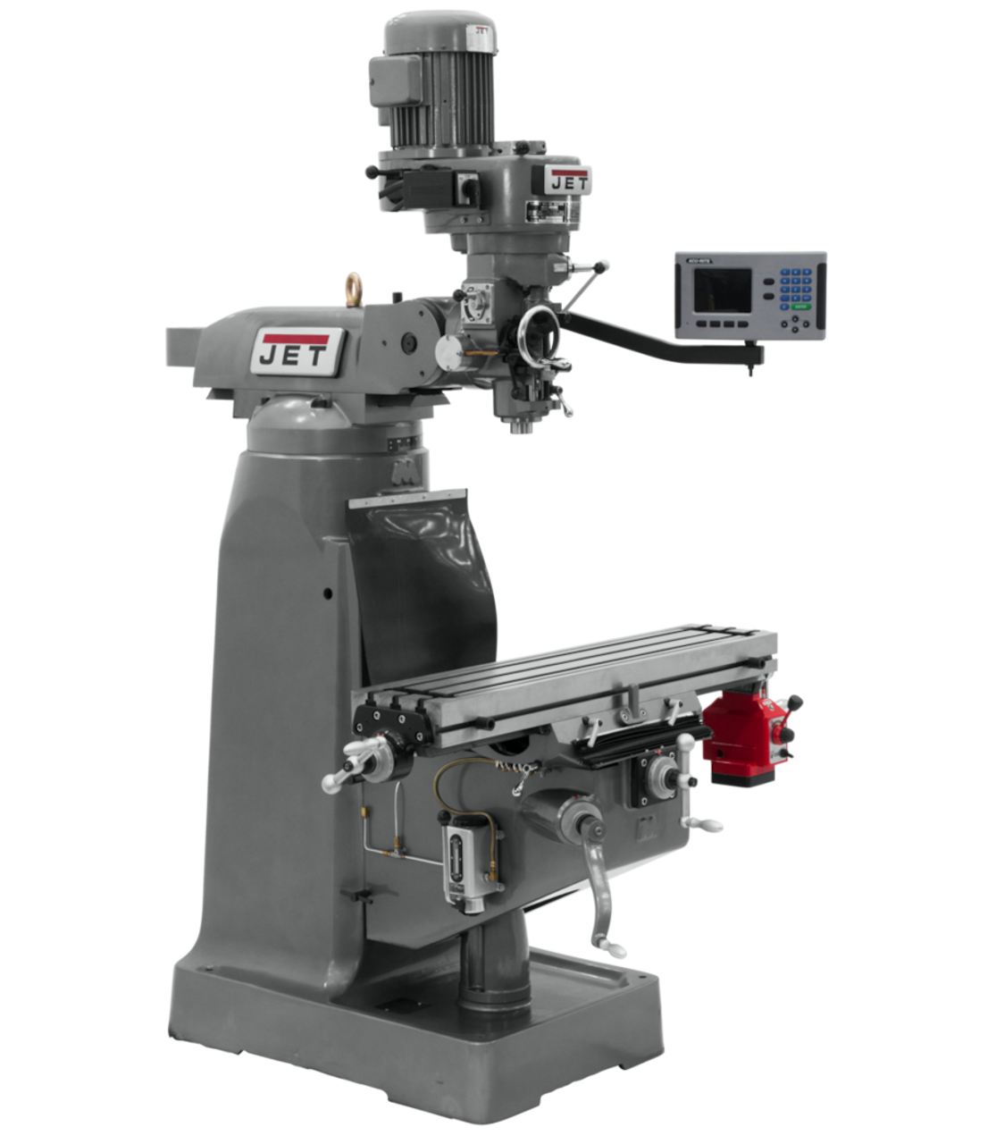 JET JTM-2 Mill with ACU-RITE 203 DRO and X-Axis Powerfeed 230V