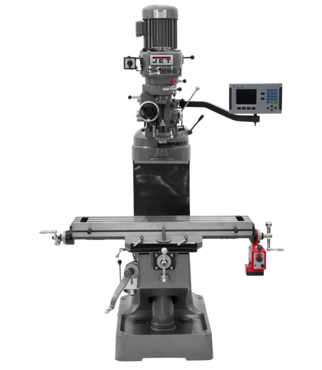 JET JTM-2 Mill with ACU-RITE 203 DRO and X-Axis Powerfeed 230V