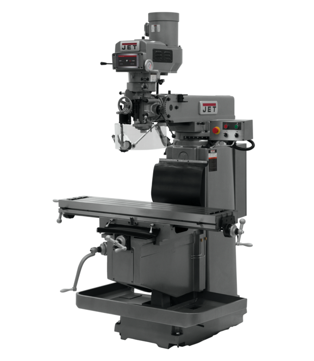 JET JTM-1254RVS Variable Speed Vertical Mill with X Powerfeed 460V