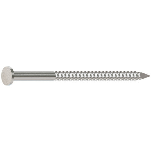 Simpson 2 1/2" x 8d Annular Ring Shank Common Nail, 316 Stainless Steel 10 Ga.