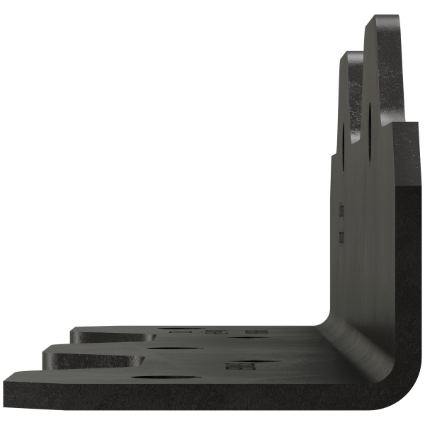 Simpson 8-1/4" Staircase Angle ZMAX Black Powder-Coated TA9PC