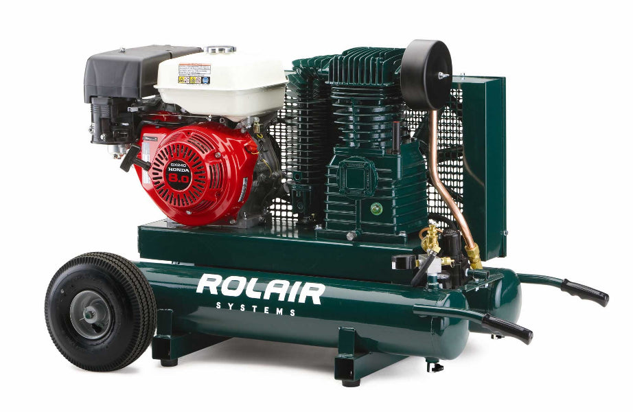 Rolair 9 HP Gas  Air Compressor
