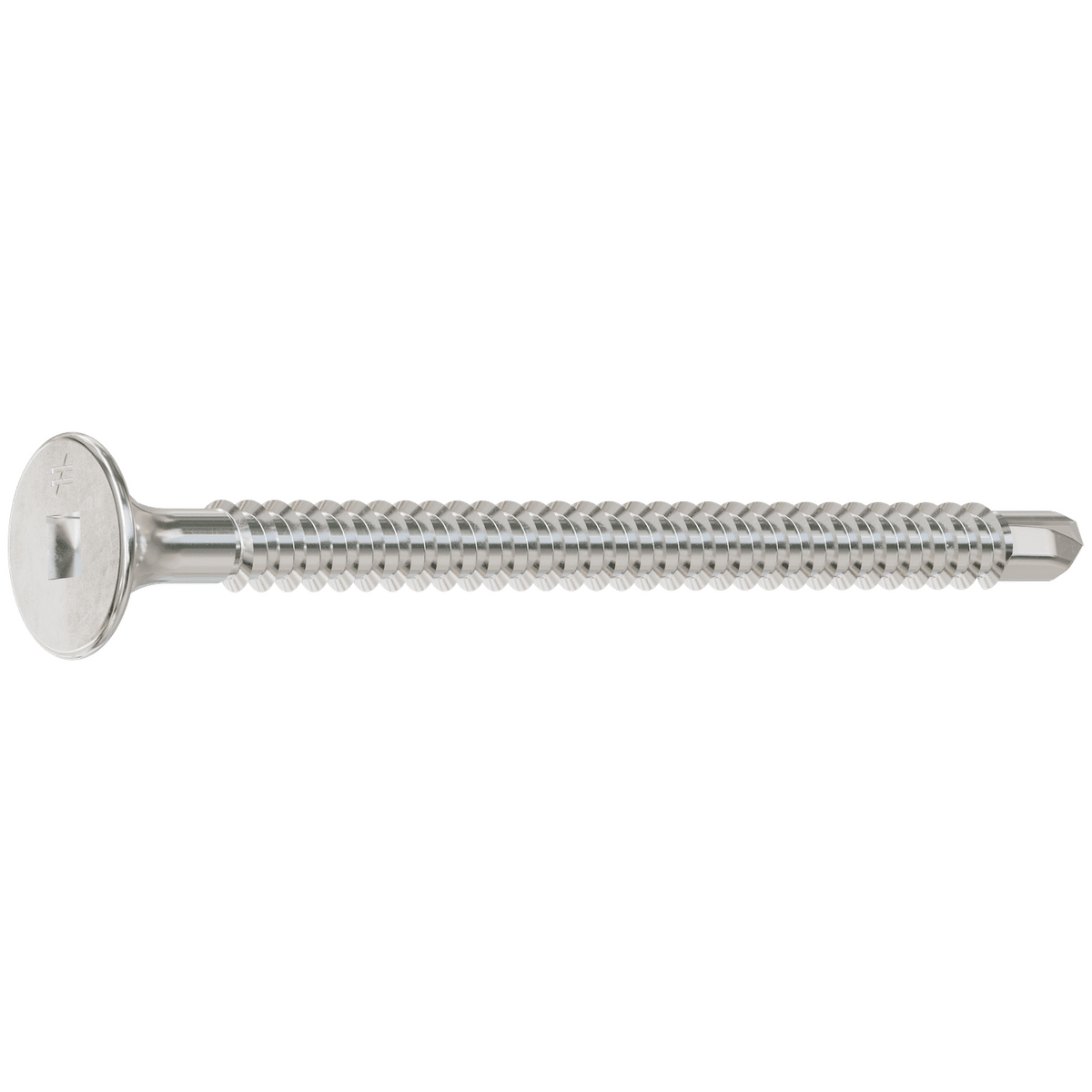 Simpson #8 x 2-1/4" Square Drive, Self-Drilling Fiber-Cement Screw, 410 Stainless Steel