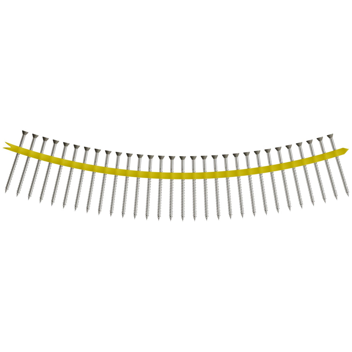 Trim-Head Screw - Sharp Point (Collated)