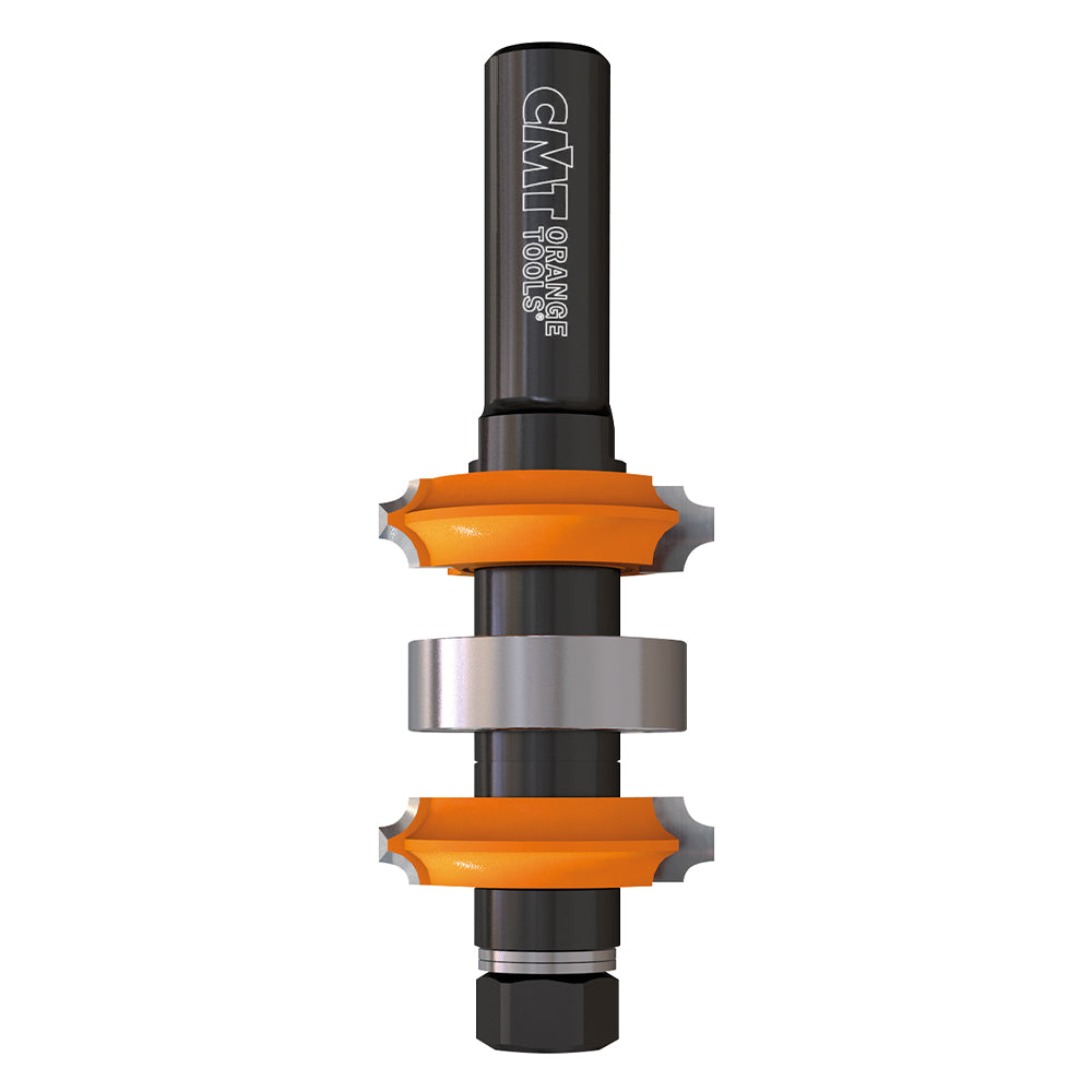 CMT 800.622.11 Adjustable Double Roundover Router Bit 1-11/32" Shank: 1/2"
