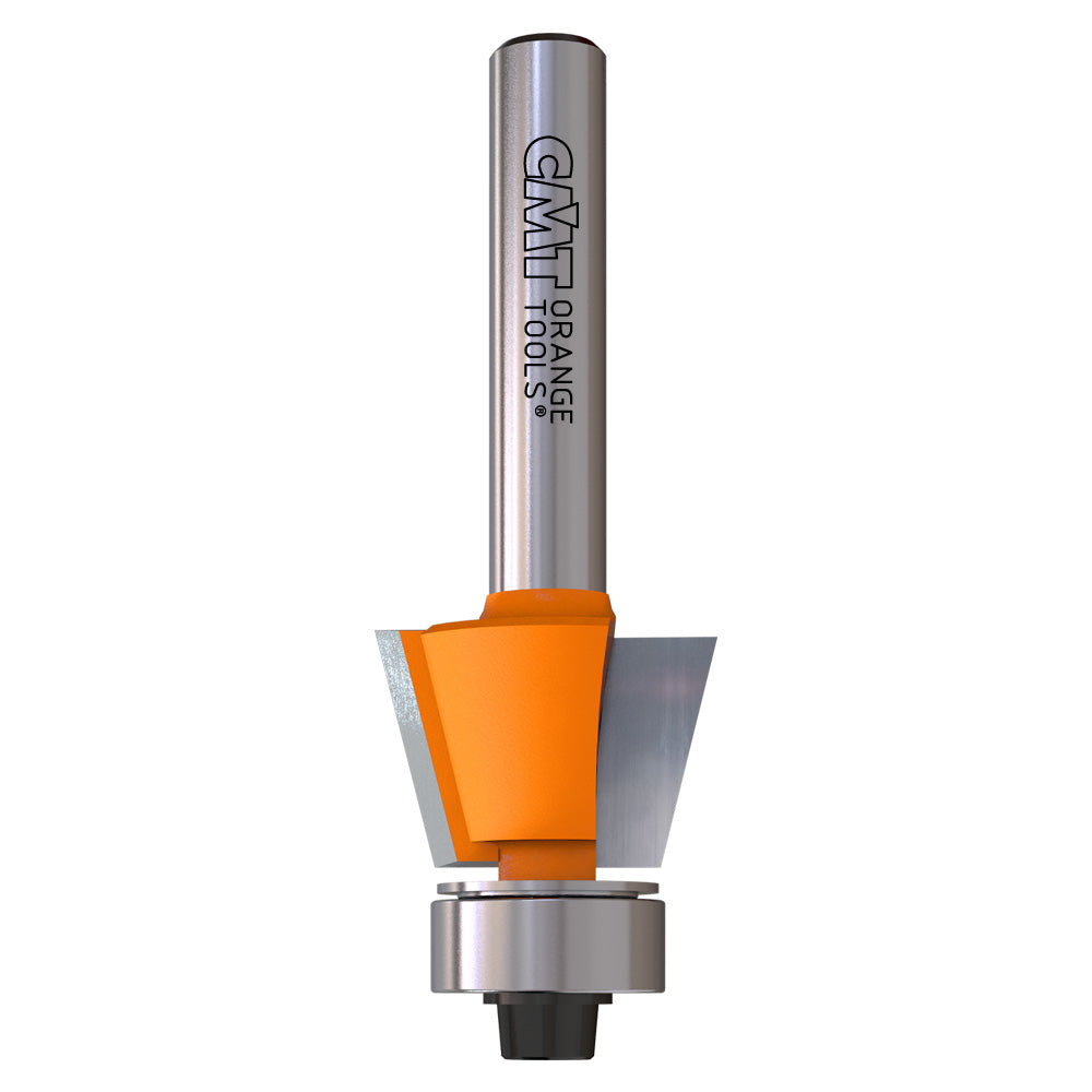 CMT 836.130.11 Chamfer Bit w/Bearing 3/4" x 7/16" Angle: 15 degrees Shank: 1/4"