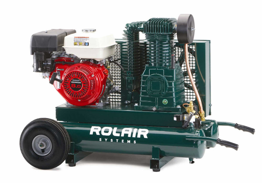 Rolair 9 HP Gas  Air Compressor