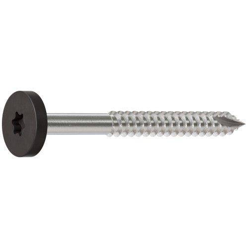#8 x 1 3/4 Gray 04 Composite Fascia Screws, Stainless Steel