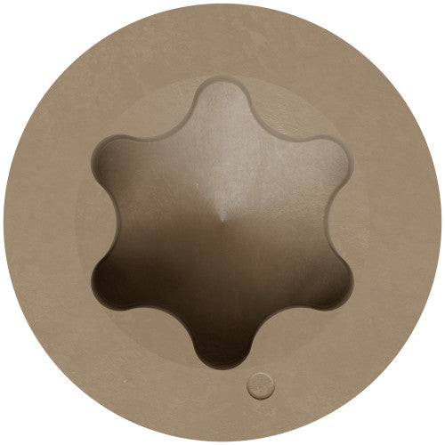 Simpson Tan, Trim-Head Screw, 6-Lobe Drive 305 Stainless Steel