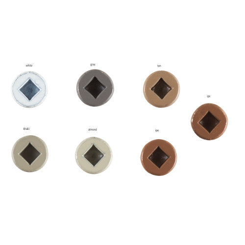 Colors for Deck-Drive DCSD COMPOSITE-TO-STEEL Screw