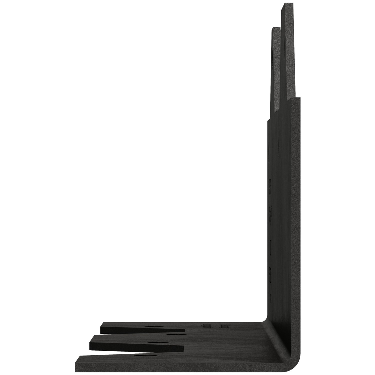 Simpson 7" Reinforcing L Angle 16-Ga ZMAX Black Powder-Coated L70PC