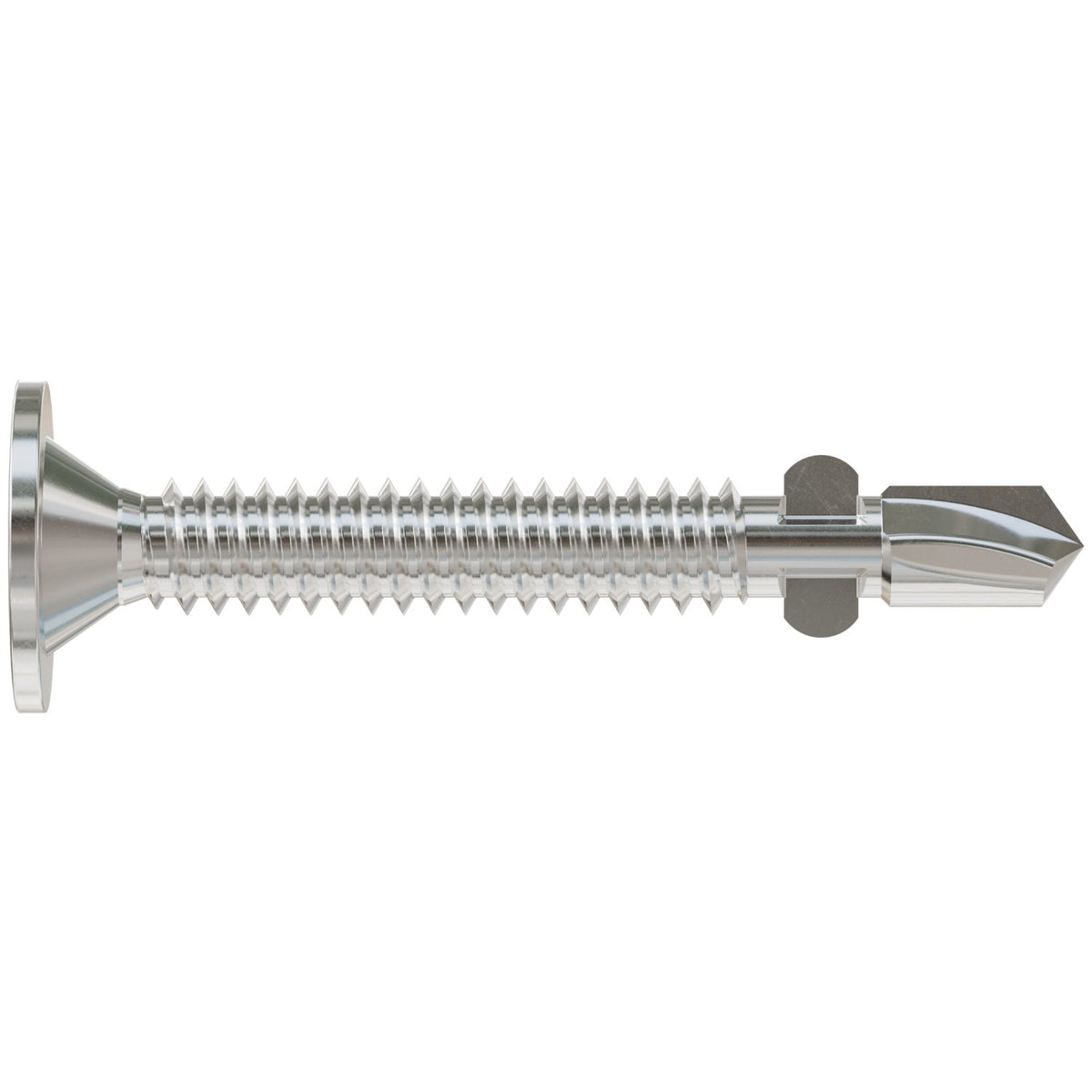 Self-Drilling Wafer-Head Screw with Wings