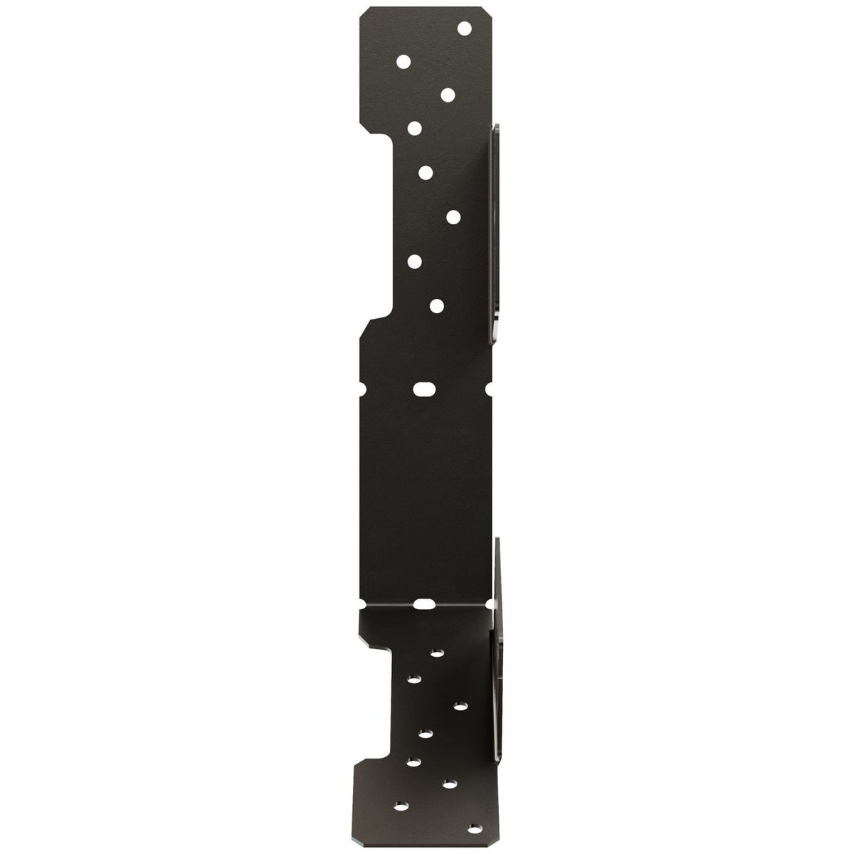 Simpson Adjustable Stringer Connector 18-Ga ZMAX Black Powder-Coated LSCPC