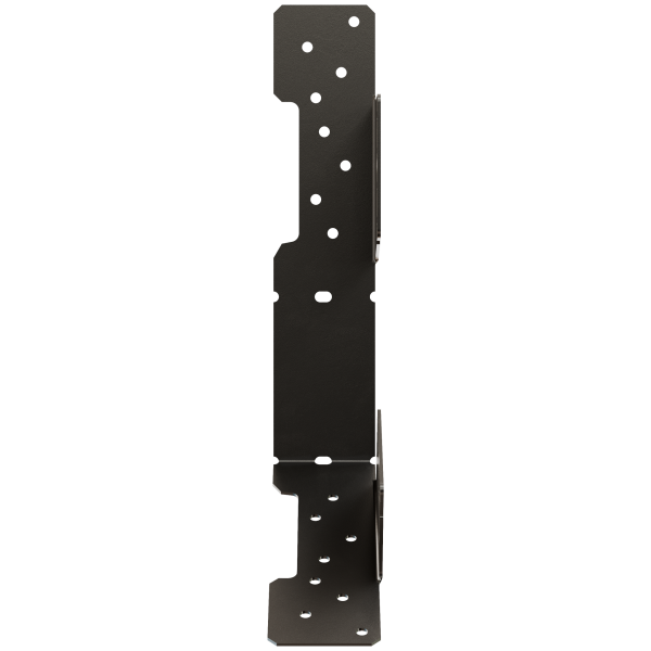 Simpson Adjustable Stringer Connector 18-Ga ZMAX Black Powder-Coated  LSCPC