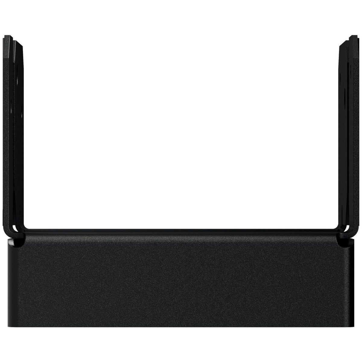 Simpson ABA44PC Outdoor Accents ZMAX, Black Powder-Coated Adjustable Standoff Post Base for 4x4