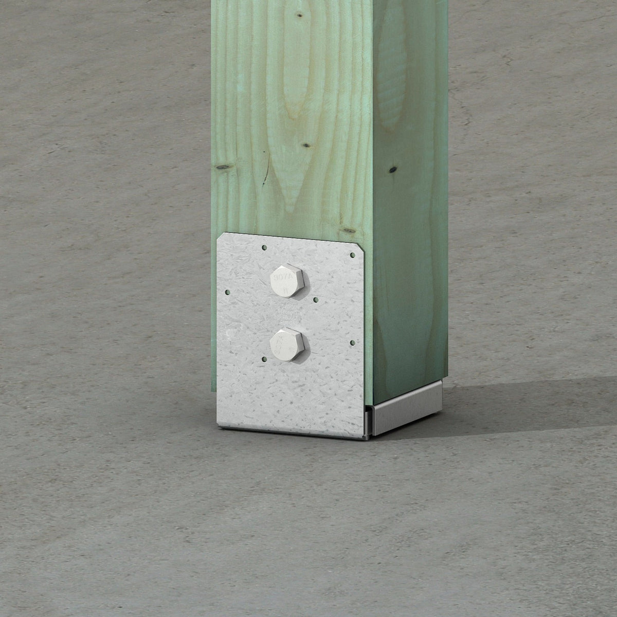 Simpson 6 x 5 Adjustable Post Base ZMAX ABU65Z