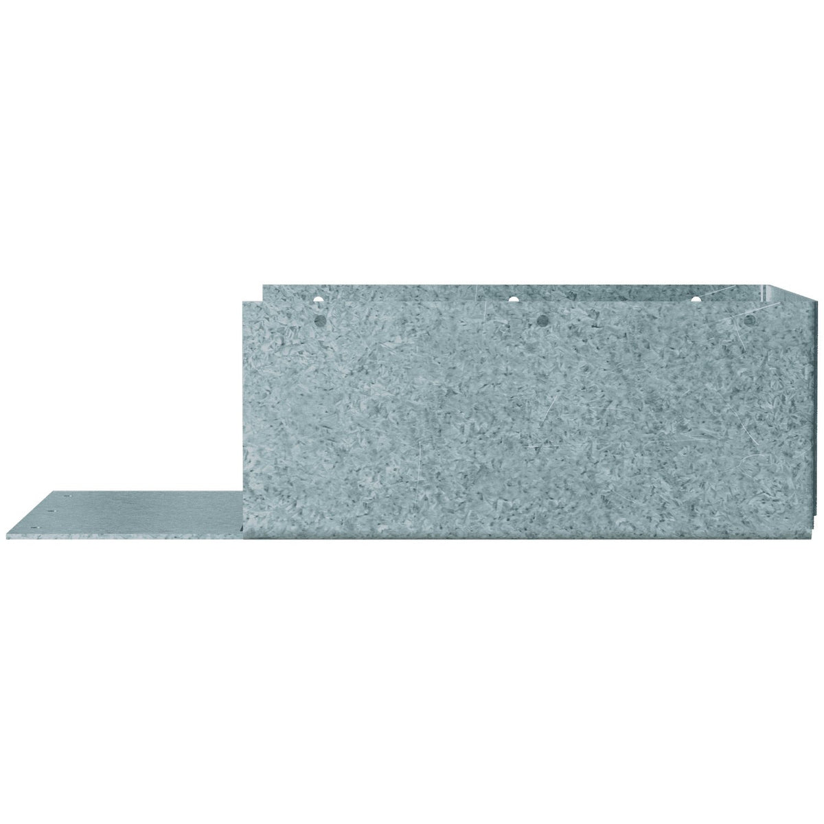 Simpson 7 1/8X Adjustable Post Base with Wind Uplift, ZMAX ABW7-7Z