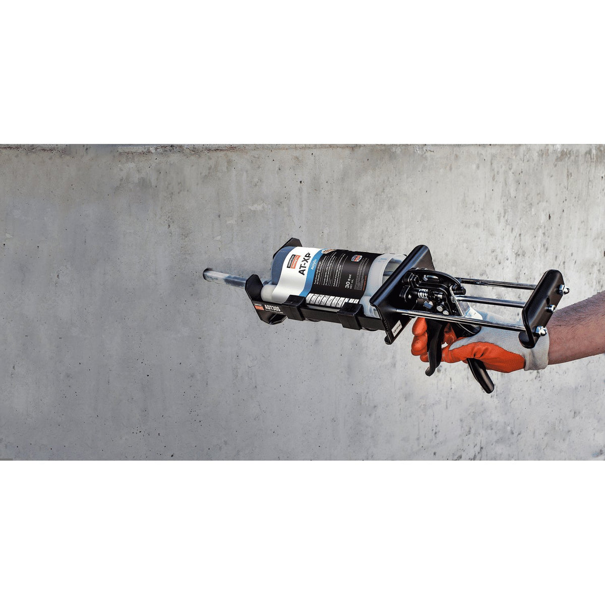 Simpson ADT30S Manual Dispensing Tool for 30 oz Adhesive Cartridges Steel Carriage 26:1 Drive
