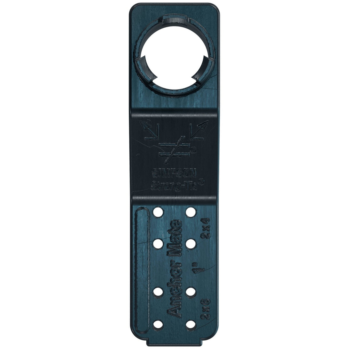 Simpson AnchorMate AM 1 Anchor Bolt Holder 1-in. Dia. Black Nylon - 100-Pack