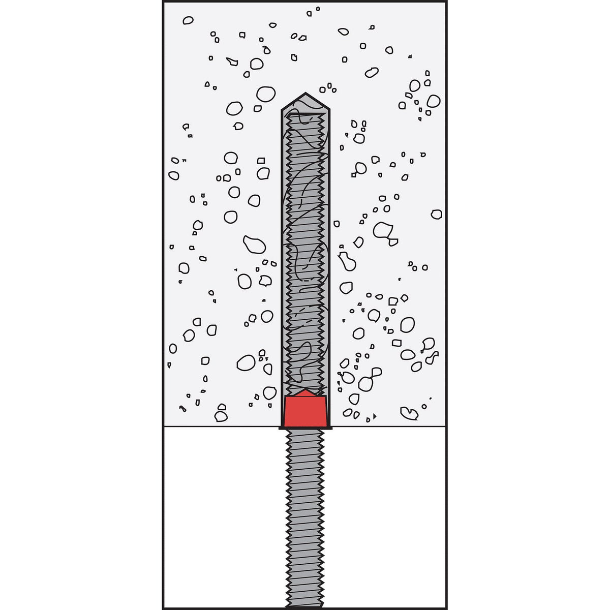 Simpson 3/4" Adhesive Retaining Caps - Plastic (ARC75)