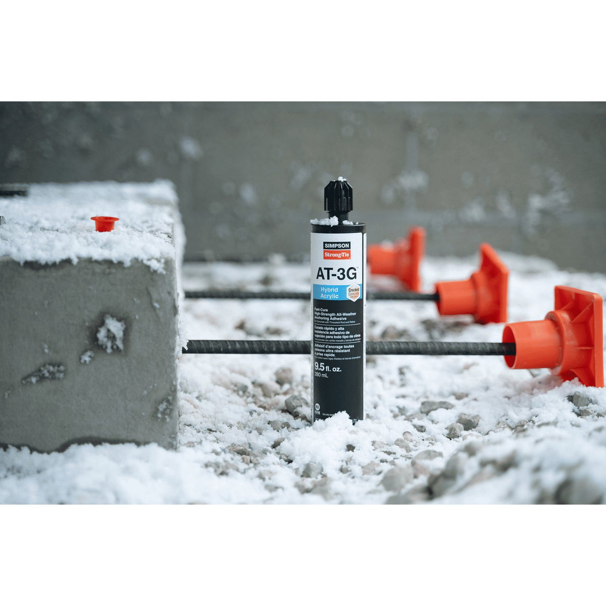 Simpson AT3G10 9.5oz High-Strength Hybrid Acrylic Adhesive (AT-XP10)