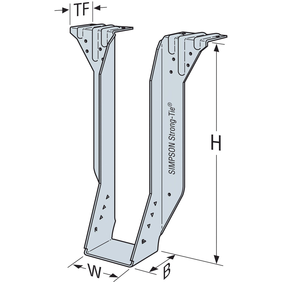 Simpson Beam Hanger for 3-1/2 x 14 (BA3.56/14)