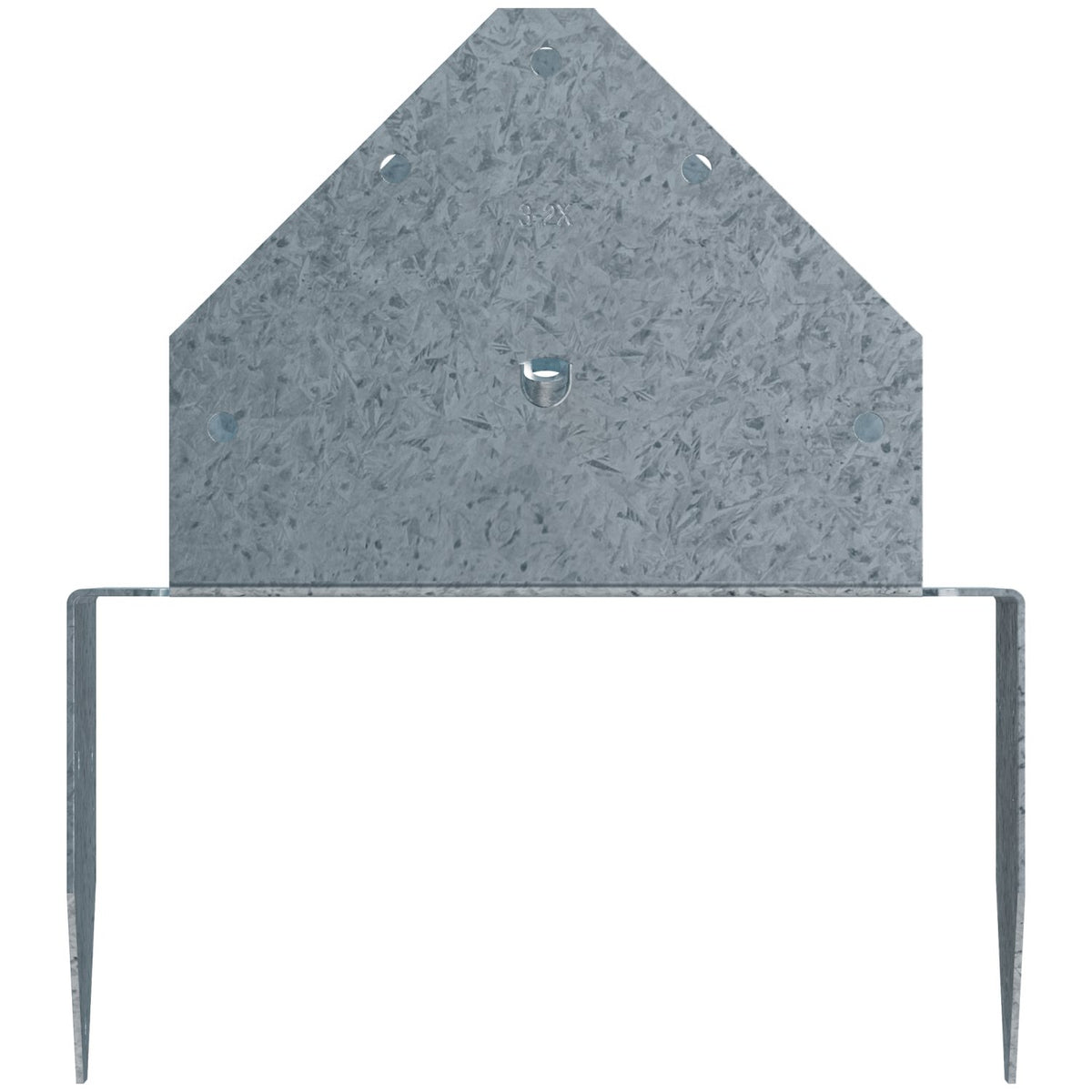 Simpson 2-3x6 Post Cap w/Double-Shear Nailing, ZMAX BCS2-3/6Z