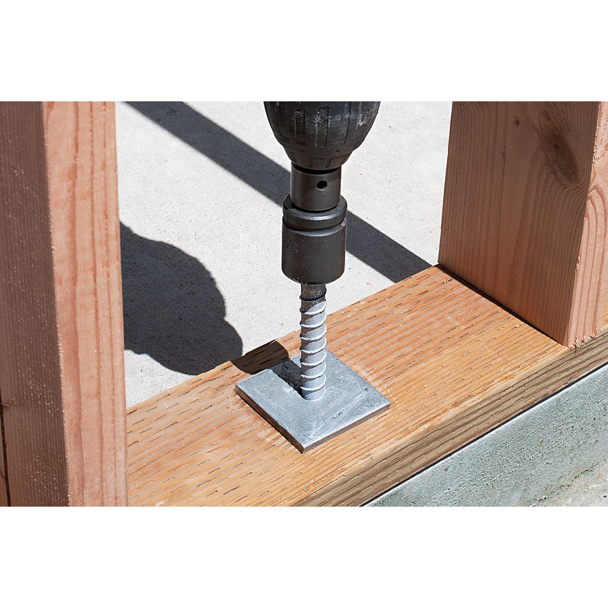 Simpson Bearing Plate 3/4" Hole, 3 x 3 BP 3/4-3