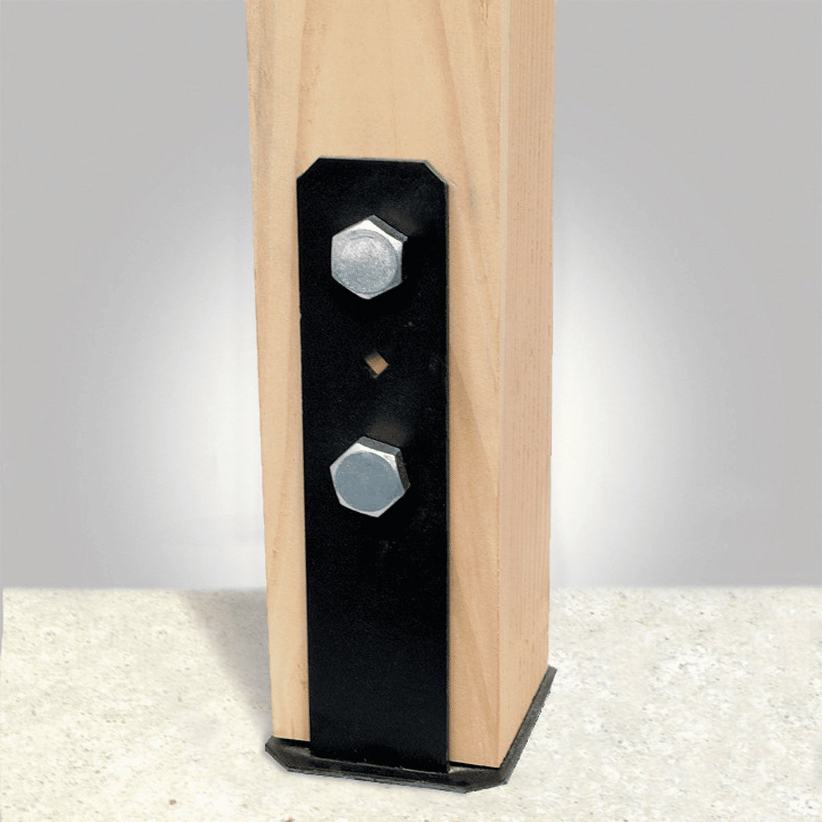 Simpson 4 x 6 Column Base Black Powder Coated CB46PC