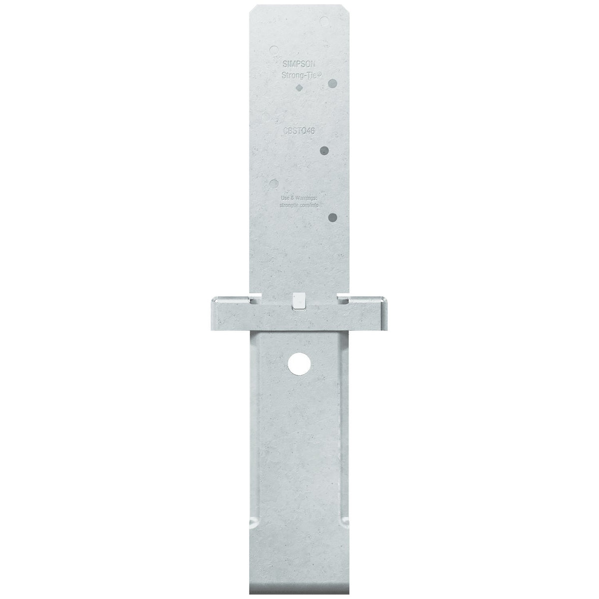 Simpson 4x6 Hot-Dip Galvanized Standoff Column Base w/SDS Screws CBSTQ46-SDS2HDG