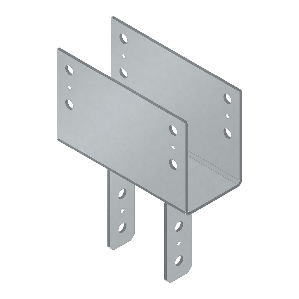 Simpson CC5 1/4-6HDG 5-1/8 in Beam 6X Post HDG Column Cap