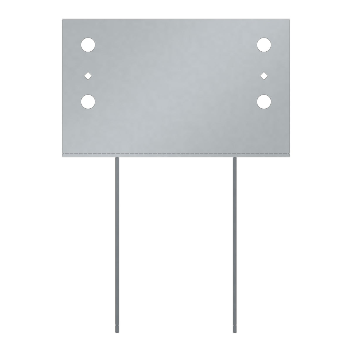Simpson 6X Beam, 6X Post Hot-Dip Galvanized Column Cap CC66HDG