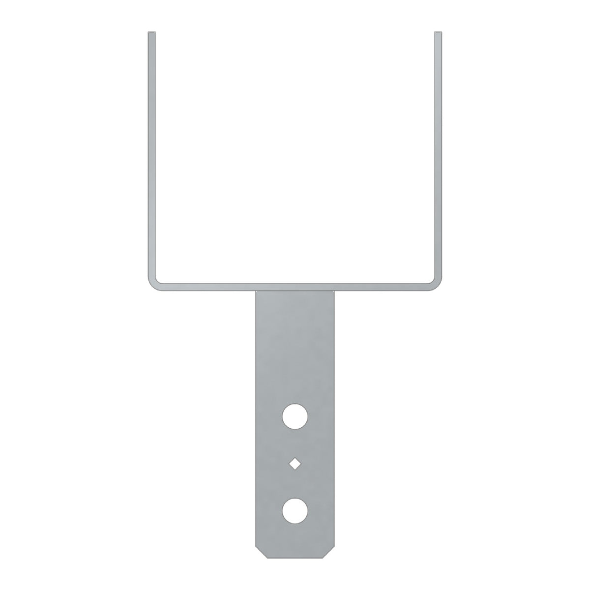 Simpson CC98 Column Cap for 8-3/4 in. Beam and 8x Post, 3-Ga Steel, Gray Paint Finish