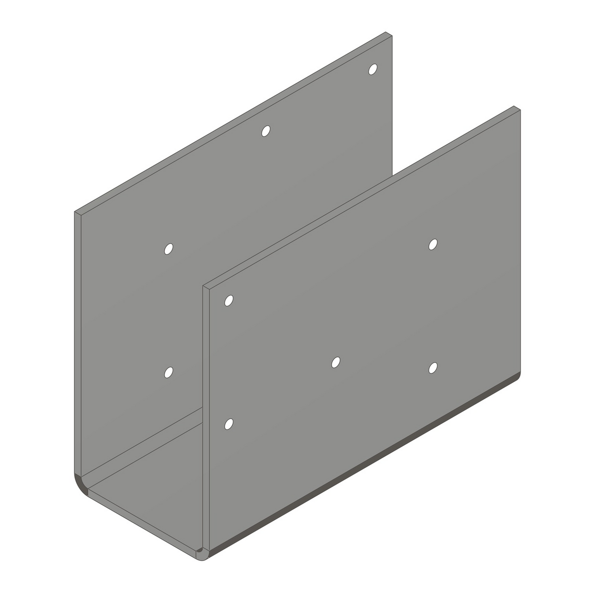 Simpson Strong-Tie CCOS3.12 Steel Column Cap Information Table
