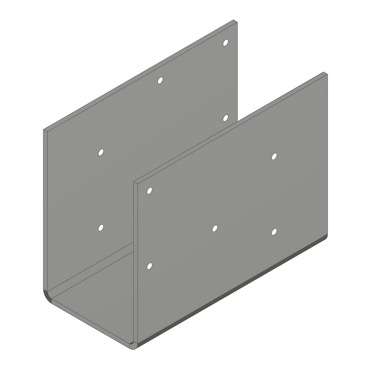 Simpson Strong-Tie CCOS3.62 Steel Column Cap Table