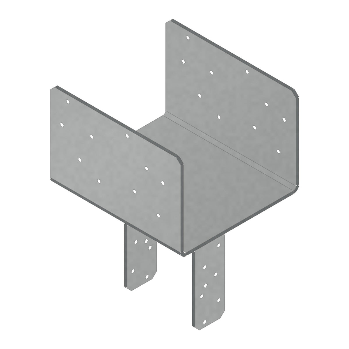 Simpson 10x6 Column Cap with SDS Screws CCQ106SDS2.5