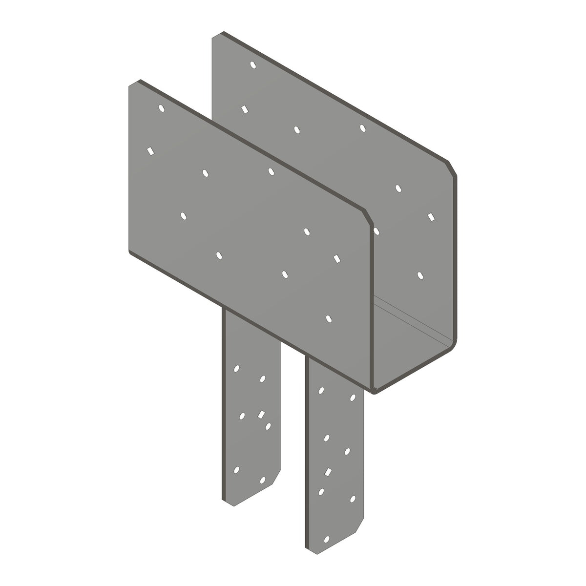 Simpson CCQ44SS-SDS2.5 Stainless Column Cap for 4x Beam 4x Post w/SDS Screws 7-Ga