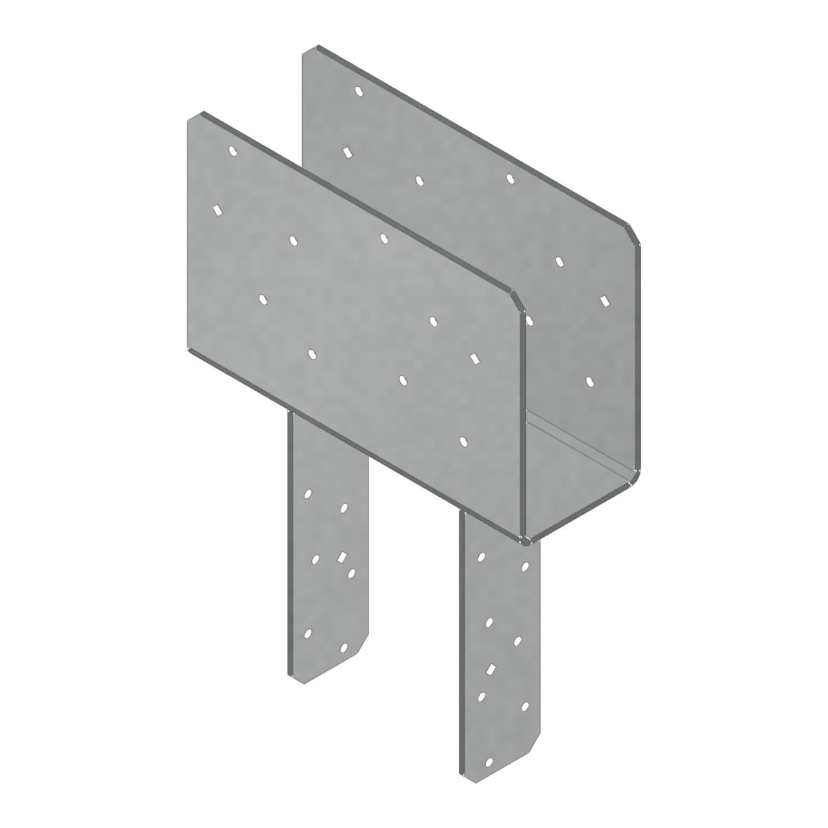Simpson CCQ46-SDS2.5HDG Column Cap for 4x Beam 6x Post HDG 7-Ga Steel w/SDS Screws